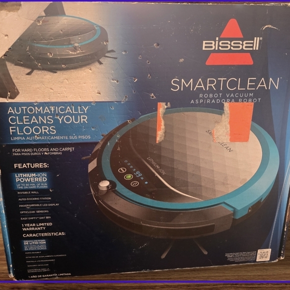 Vacuum Bissell~1605 Smart Clean Automatic Robot Vacuum Cleaner~NEW - Picture 3 of 12